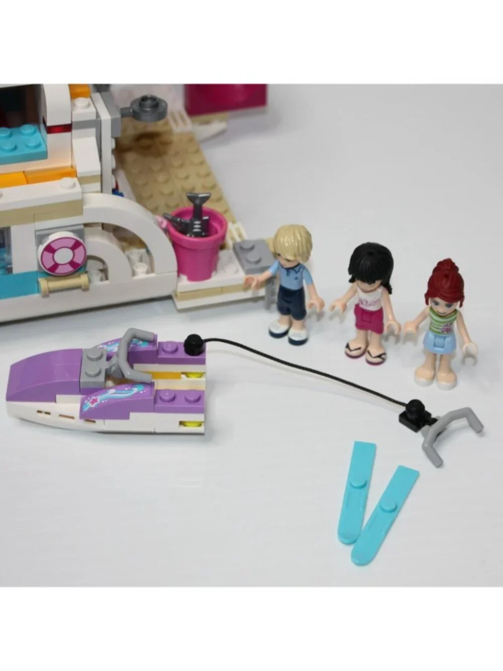 Lego Friends Dolphin Cruiser Complete Set 41015 with Instructions but NO Box